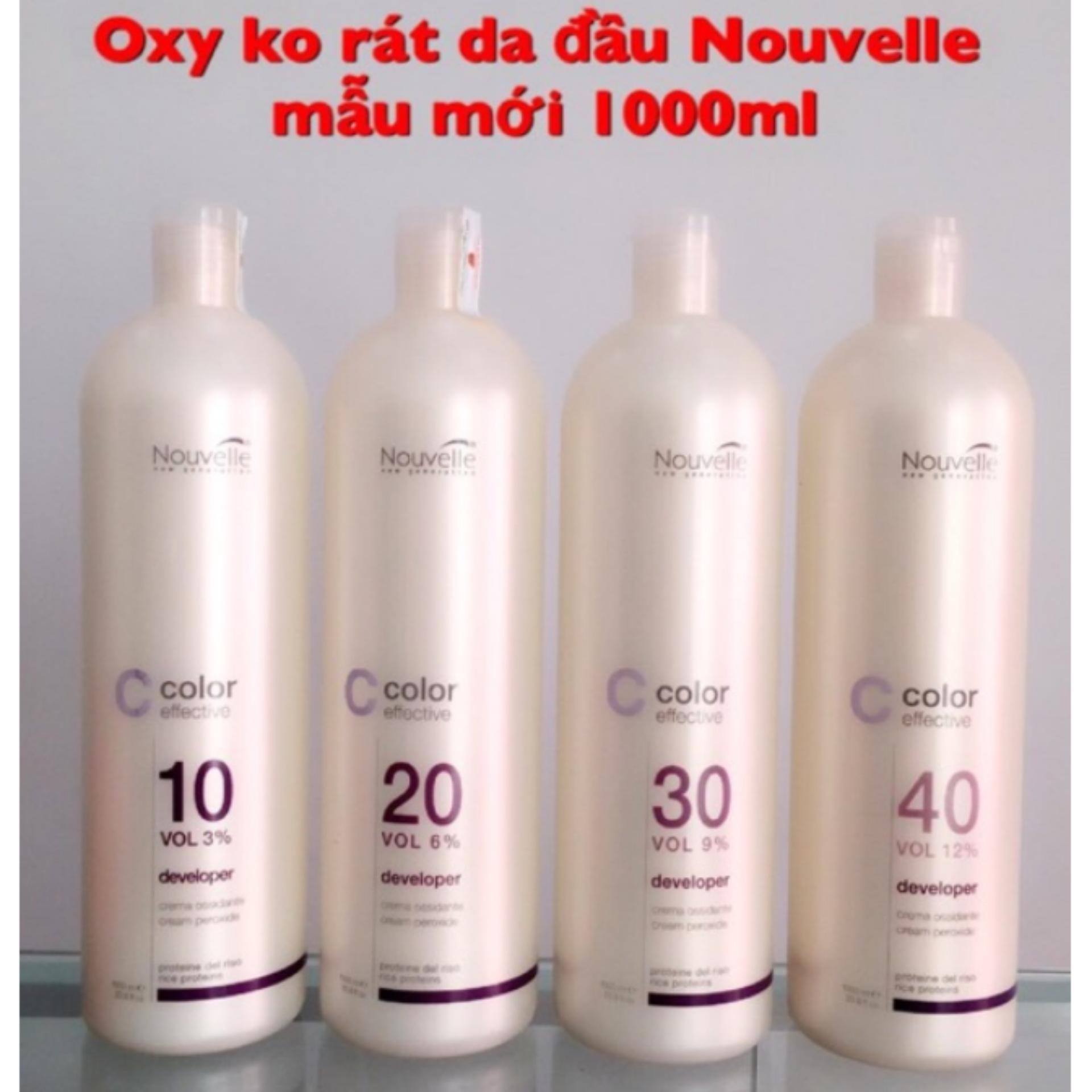 [HCM]Oxy trợ nhuộm NOUVELLE - 1000ml