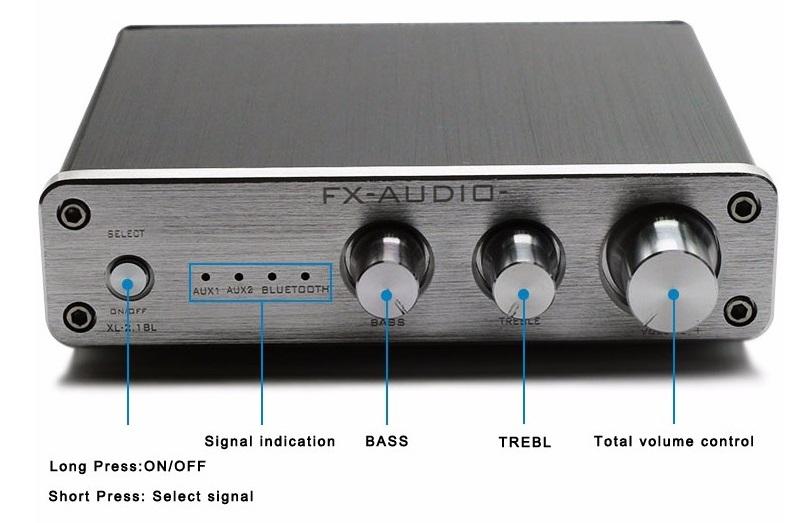 FX-Audio Công Suất Cao 2.1 Bluetooth 4.0