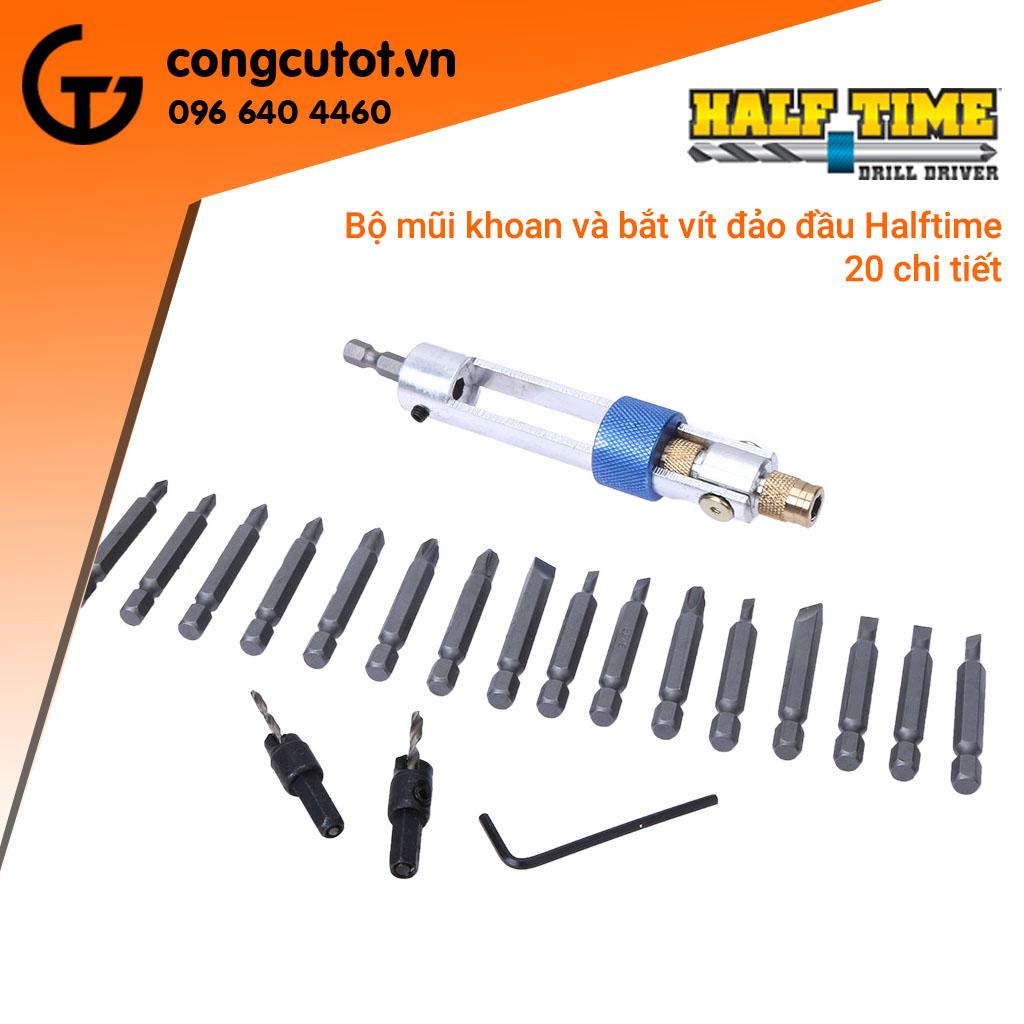 Bộ mũi khoan half time drill driver