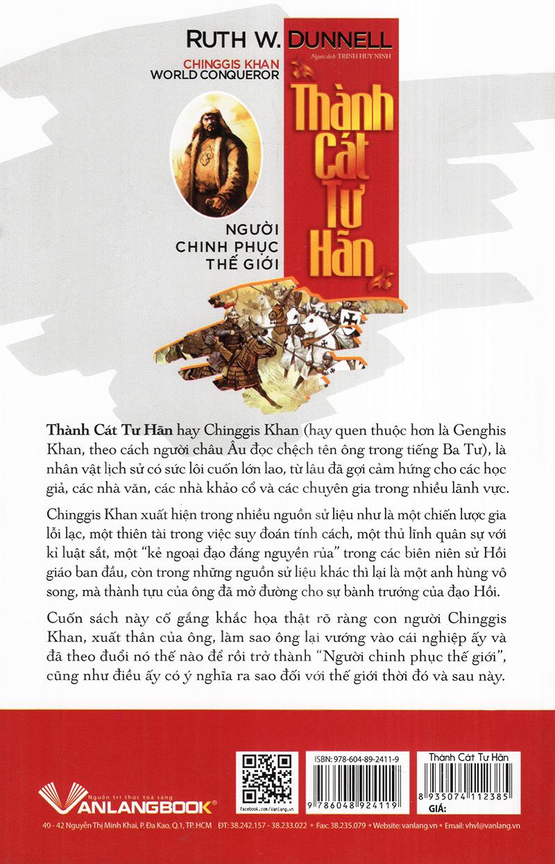 [HCM]Thành Cát Tư Hãn Người Chinh Phục Thế Giới
