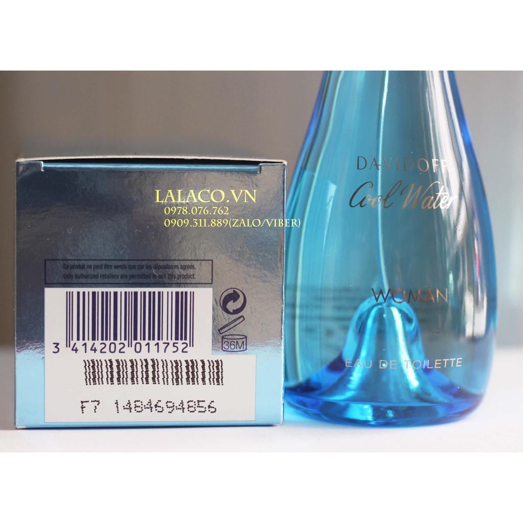 [HCM]Nước hoa Davidoff Cool Water Woman 100ml