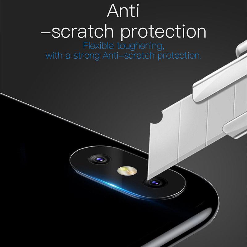 Miếng Dán Cường Lực Camera Hiệu Baseus Cho iPhone Xs Max - Trong Suốt