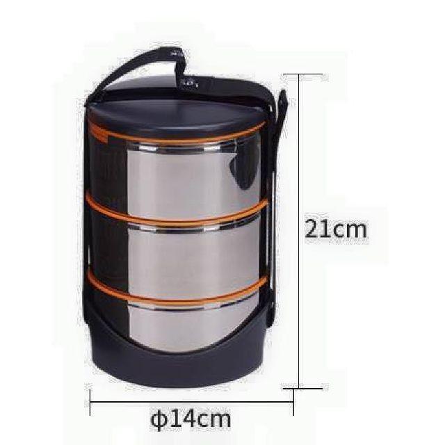 CẶP LỒNG CƠM INOX 3 TẦNG LOCK&LOCK LHC991 980ml