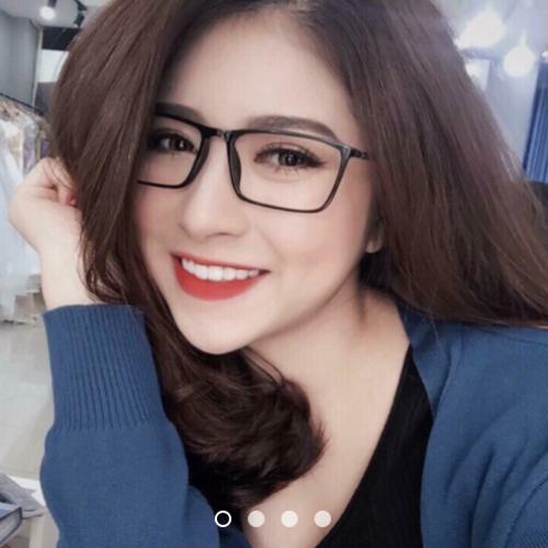 [HCM]Kính gọng dẻo tuổi Teen thời trang (Đen tròng trắng)