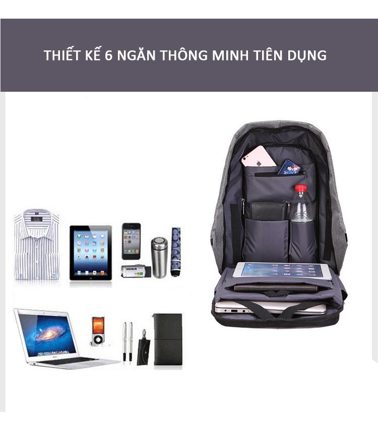 Balo chống trộm thông minh siêu phẩm từ XD Design