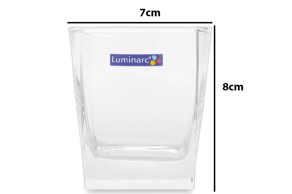 Bộ 6 ly thủy tinh thấp Luminarc Sterling 200ml G2516 (Trong suốt)
