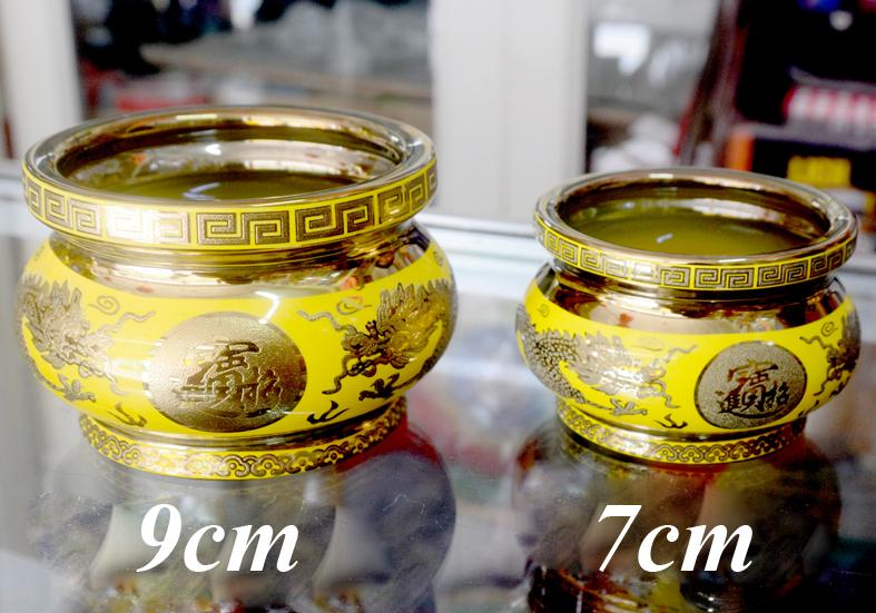 [HCM]Lư hương thờ cúng rồng vàng 3D-Nhiều cỡ