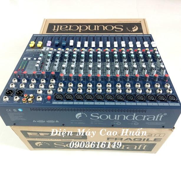 [Trả góp 0%]Mixer Soundcraft EFX12