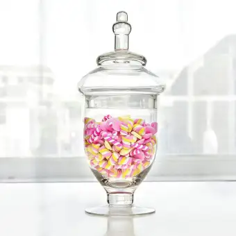 Glass Candy Jar With Lid 58 Accessories Storage Jar Vessel