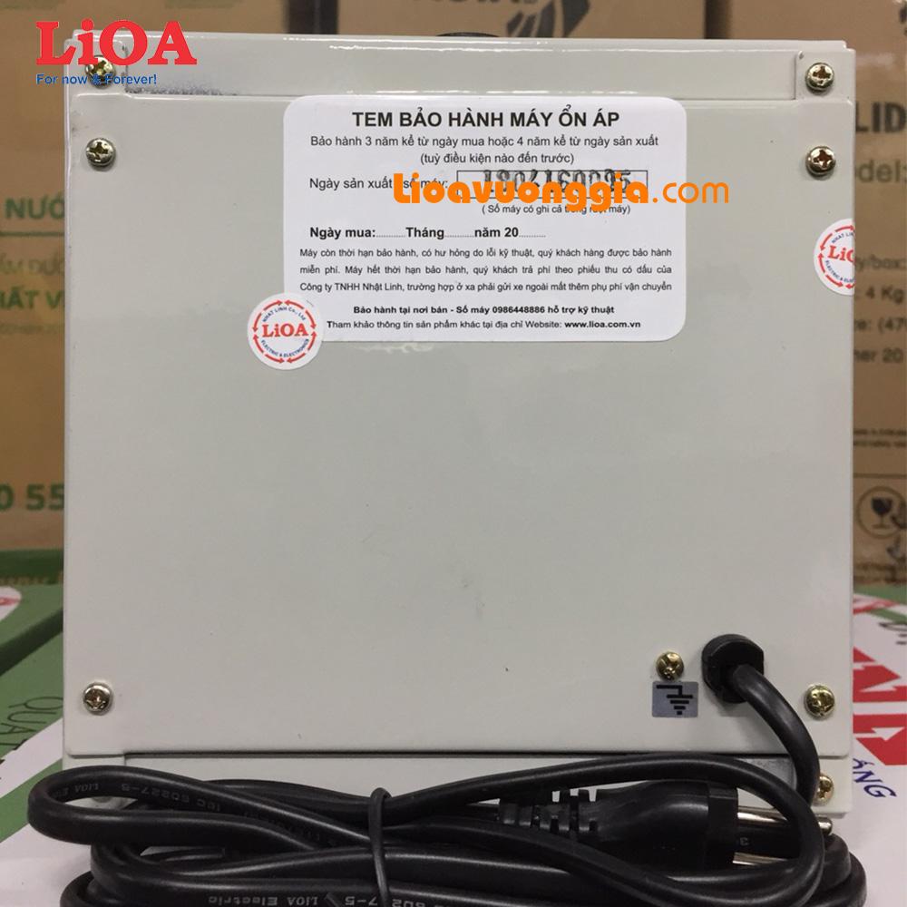 Ổn áp 1 pha LiOA 1000VA thế hệ mới DRI-1000II