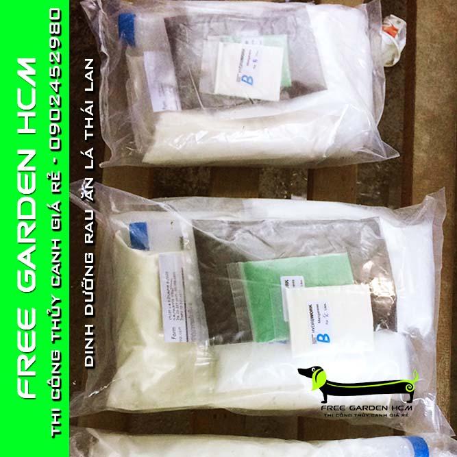 DUNG DỊCH THỦY CANH TRỒNG RAU THÁI LAN FE EDDHA set 5 lít - dinh dưỡng thủy canh