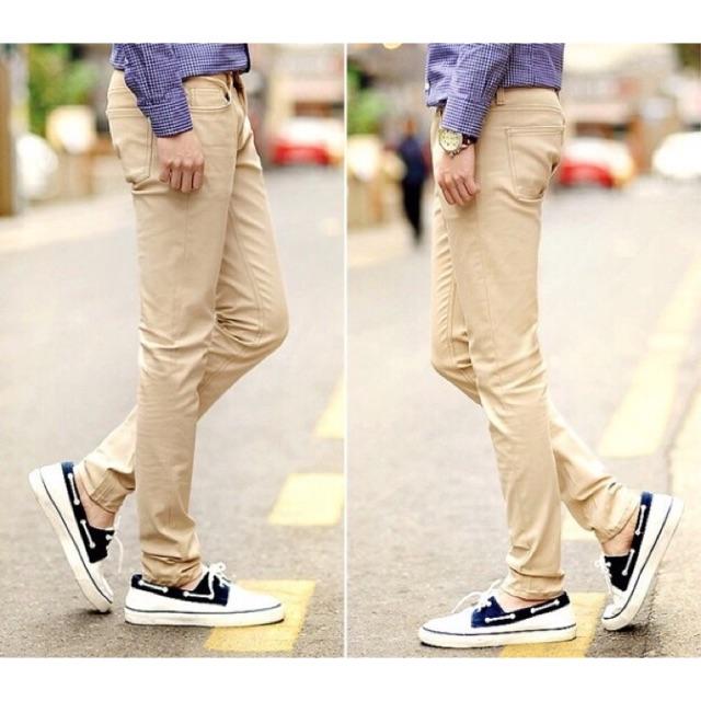 [HCM]Quần Kaki Nam Ống Côn