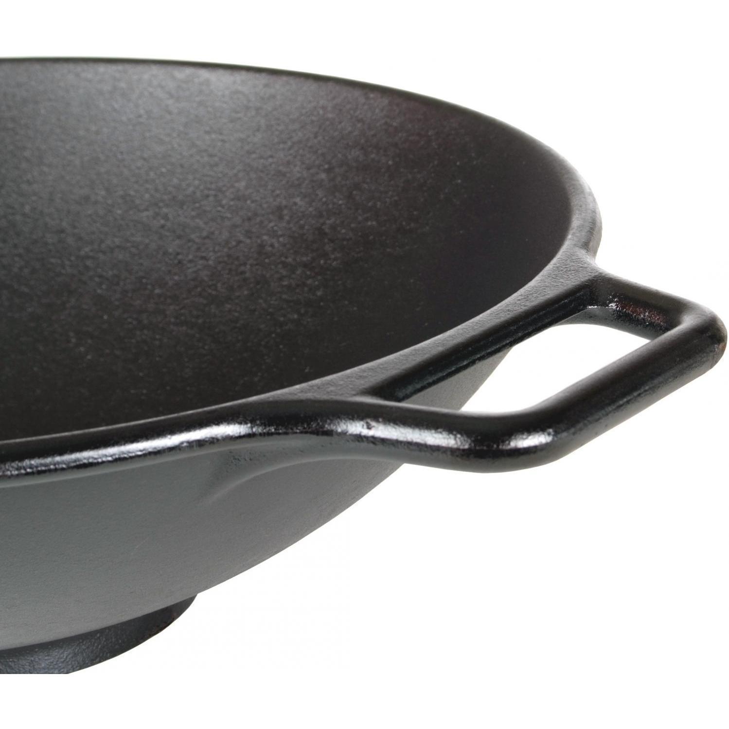 Chảo Gang Cao Cấp Lodge Wok P14W3 36 cm Sản xuất tại Mỹ