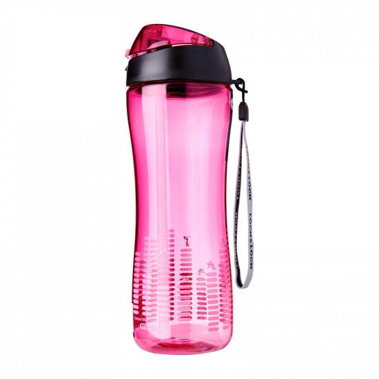 Bình Nước Thể Thao Lock&Lock Bisfree Có Ống Hút Abf629p 650ml (Hồng)
