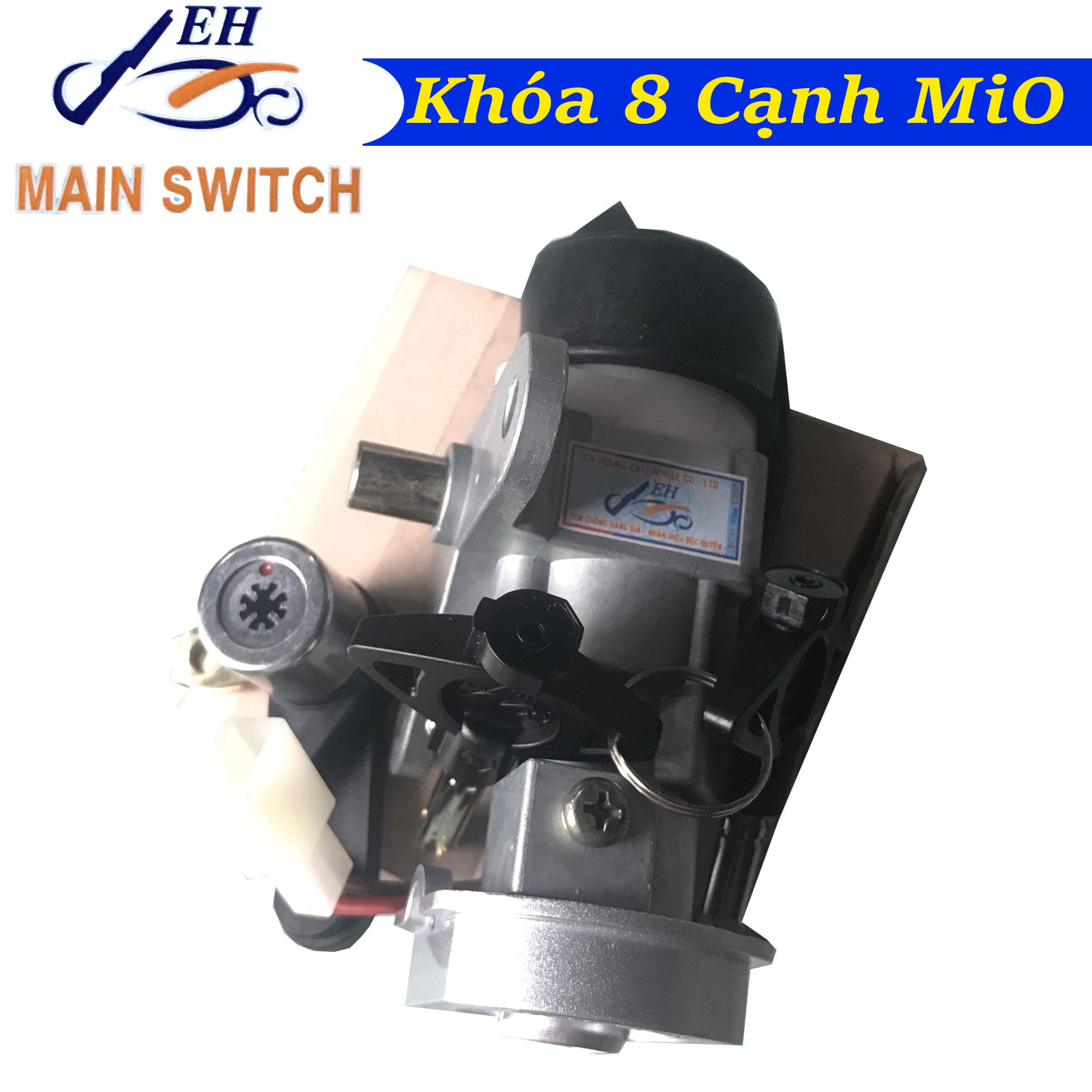 [HCM]Ổ Khóa Chống Trộm 8 Cạnh Xe MIO