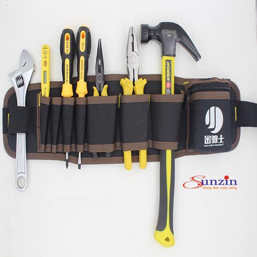 Dây lưng đựng đồ dành cho thợ điện, thợ nước, thợ mộc, thợ hàn...