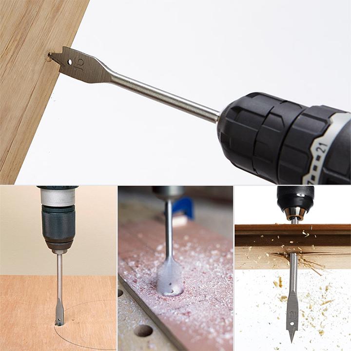 [HCM]Khoét gỗ dẹp đuôi cá 101216182025 (vỉ)