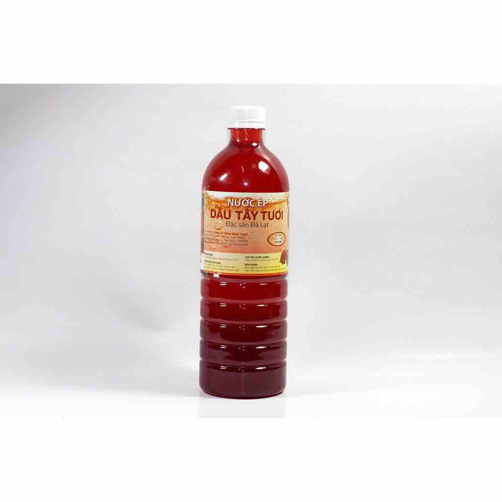 Nước Cốt Dâu Tây DLFRESH Dâu Tây Nguyên Chất 1000ml