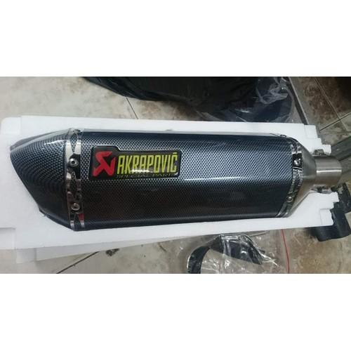 Pô Akrapovic lục giác chưa bao gồm cổ .