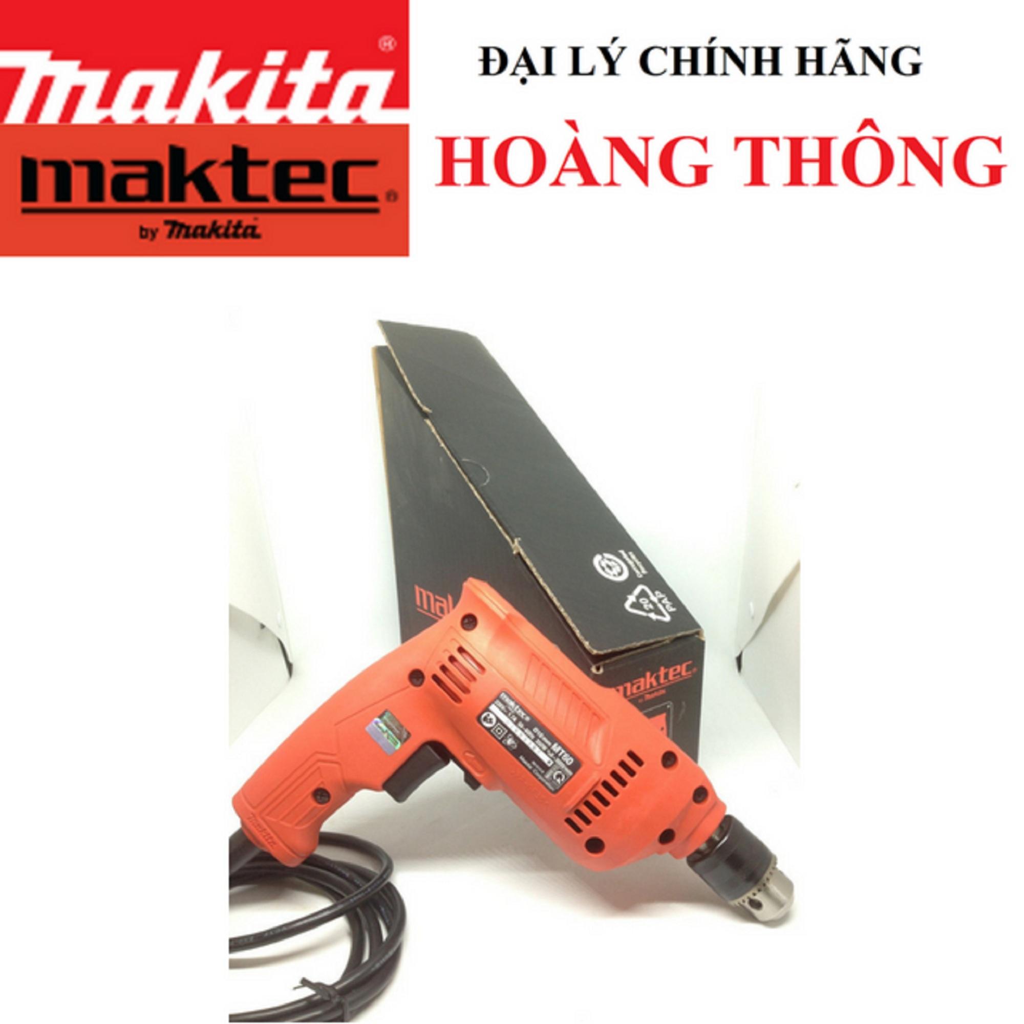 Máy khoan maktec MT60 (đỏ)