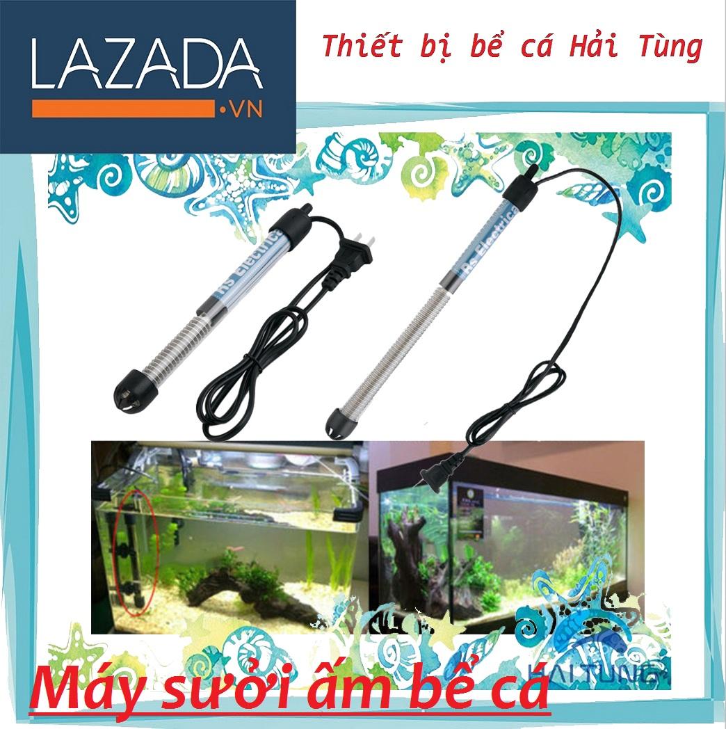 Máy sưởi vỏ thủy tinh 300W (cho bể dài 100cm-120cm)