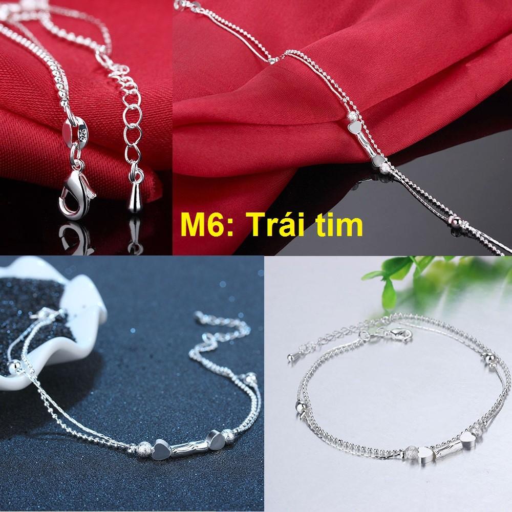 [HCM]Lắc chân bạc Hàn Quốc