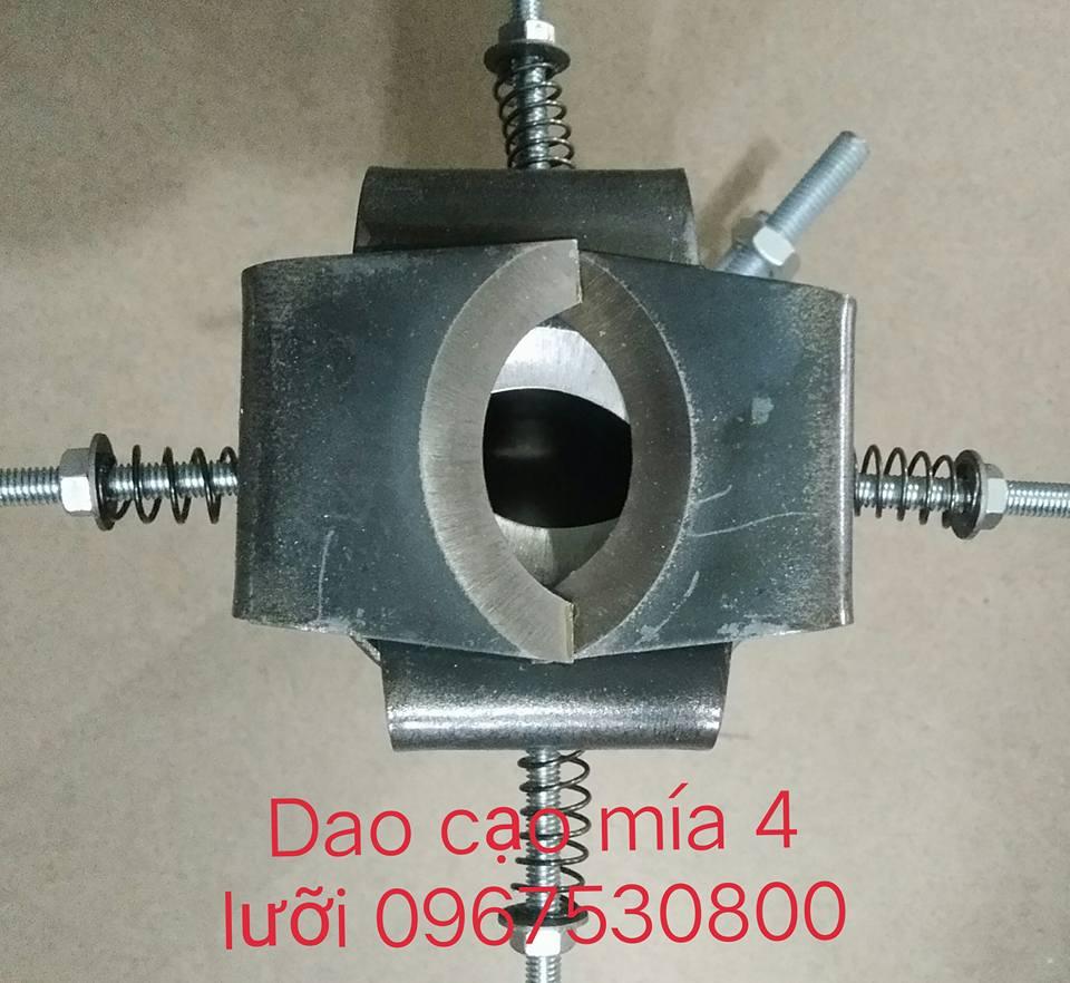Ống dao cạo mía 4 lưỡi