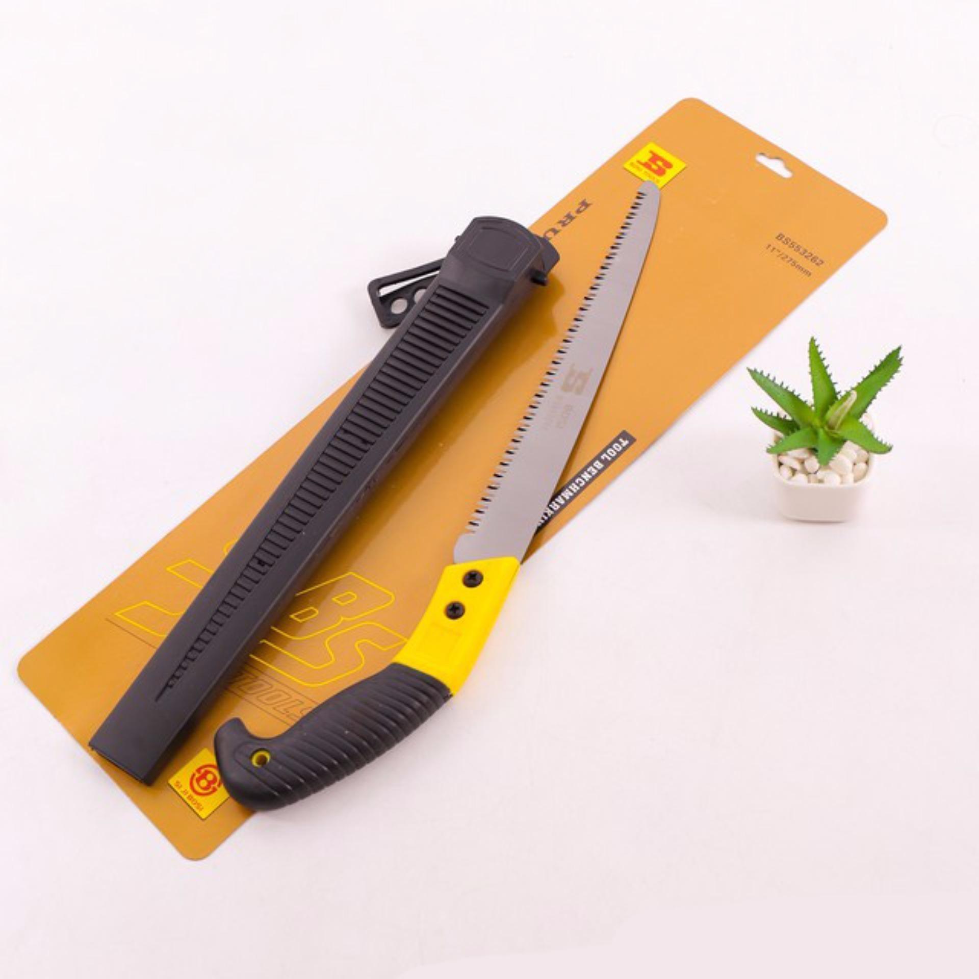 Cưa cành cầm tay Mishop Bosi tools BS553262 (Vàng)