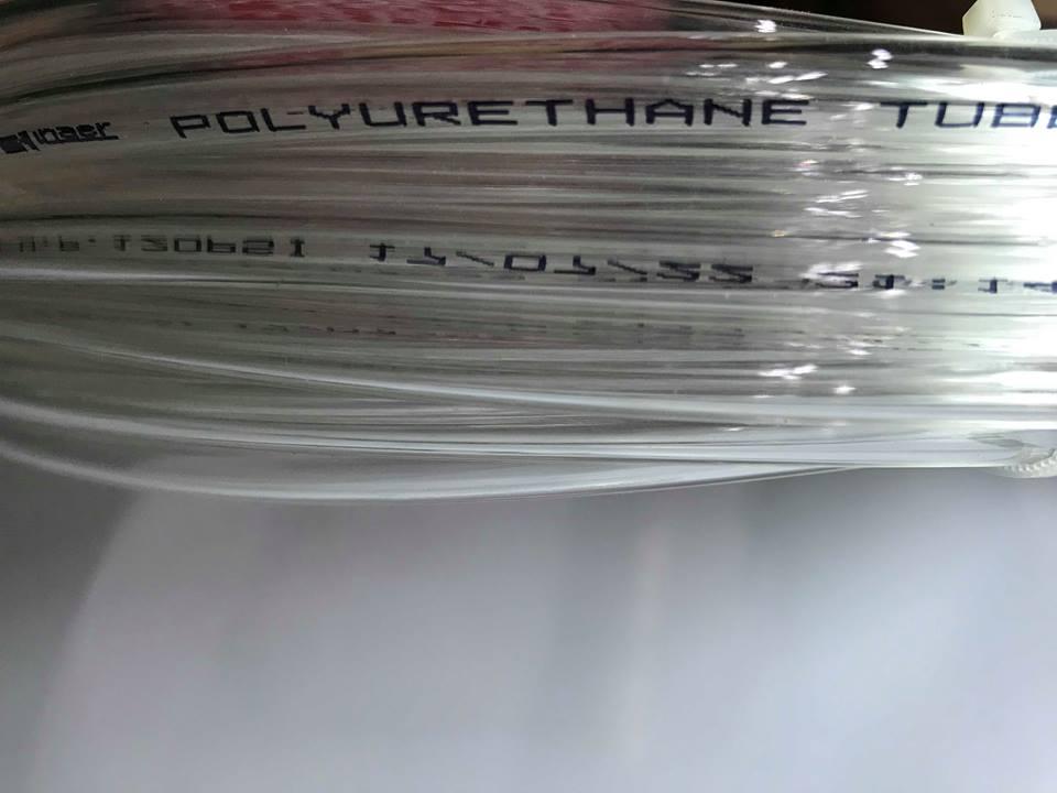 10M cuộn dây hơi trắng 5X8mm (NB) kèm dắt