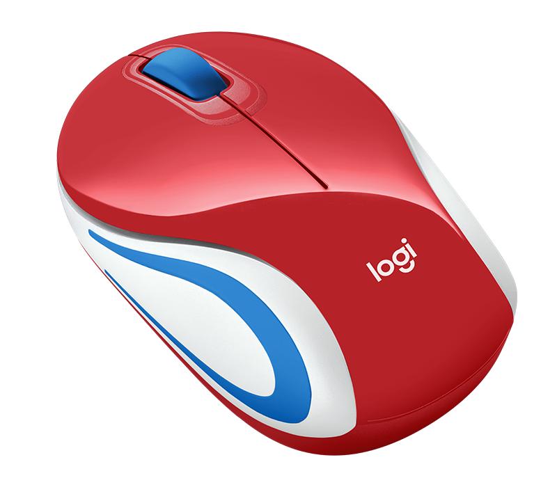 Chuột không dây Logitech M187 MÀU ĐỎ
