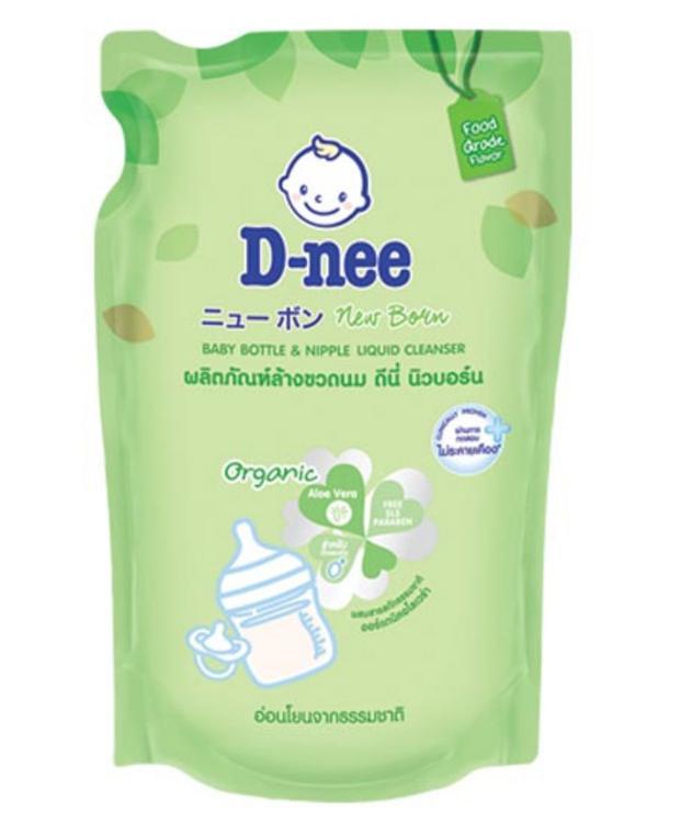 Túi nước rửa bình sữa Dnee 600ml cho mẹ và bé
