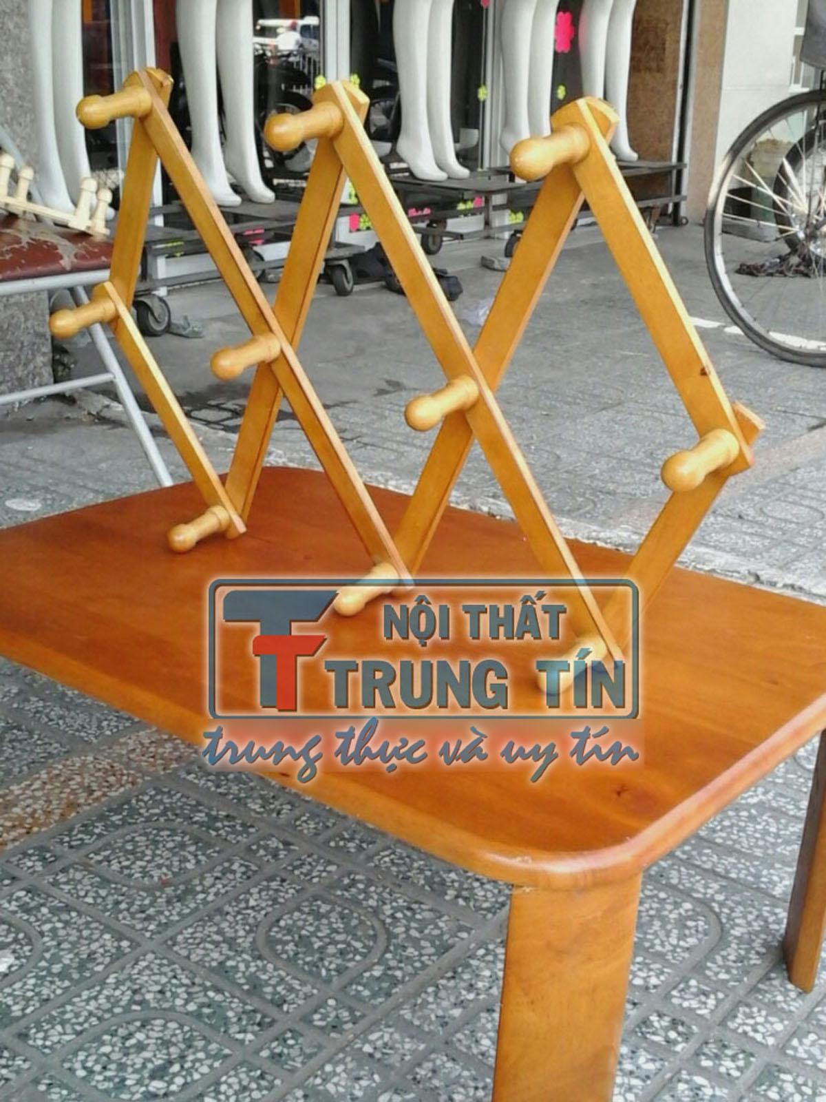 [HCM]Móc áo gỗ treo tường loại lớn
