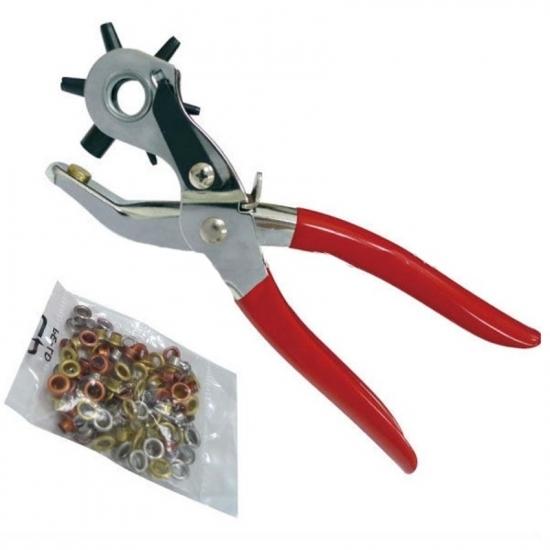 Kìm bấm lỗ Mishop (Đỏ)