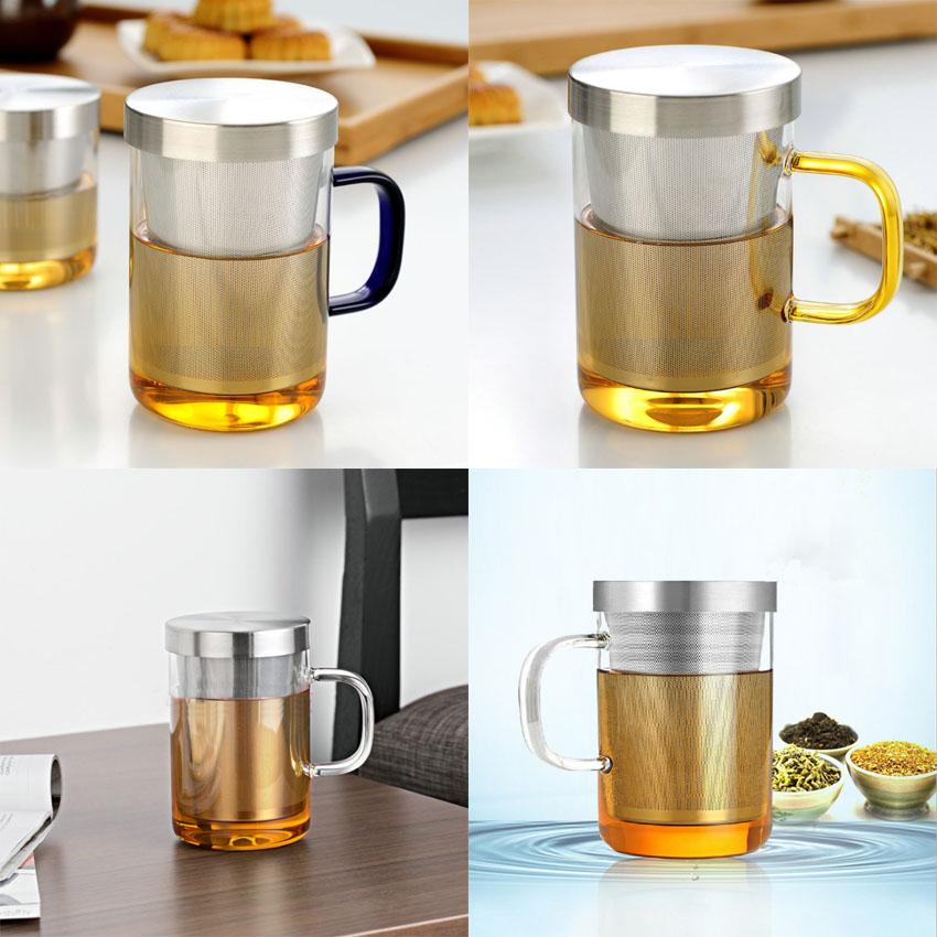 Ly Thuỷ Tinh Lọc Trà Cao Cấp TI0250