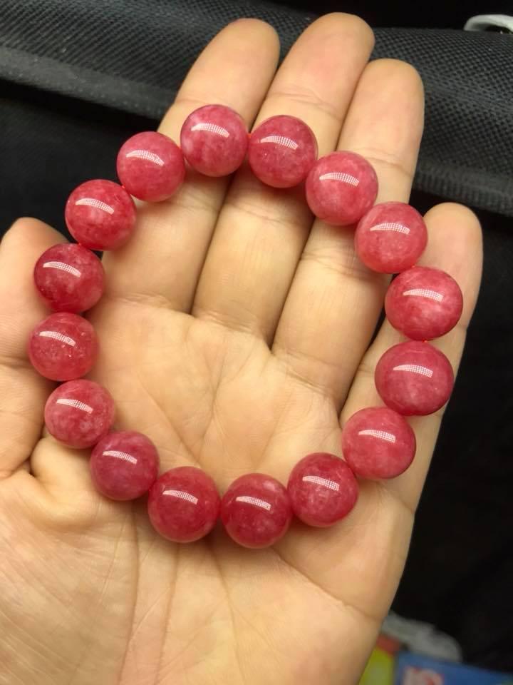 [HCM]VÒNG TAY RUBY HỒNG NGỌC 12LY
