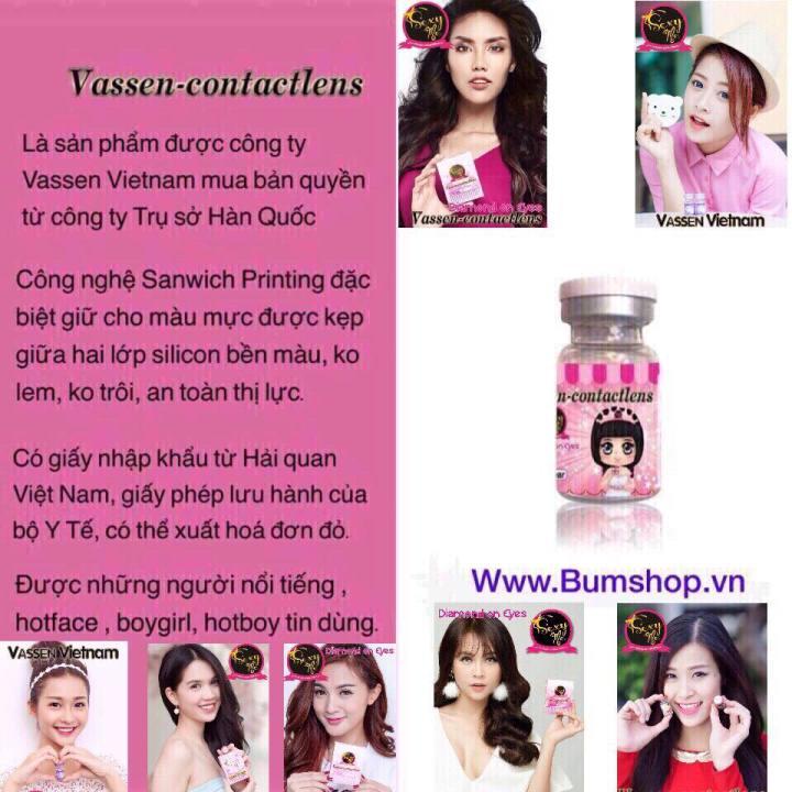 Lens có độ Vassen Sexyme (inbox chọn mẫu trước khi đặt hàng)