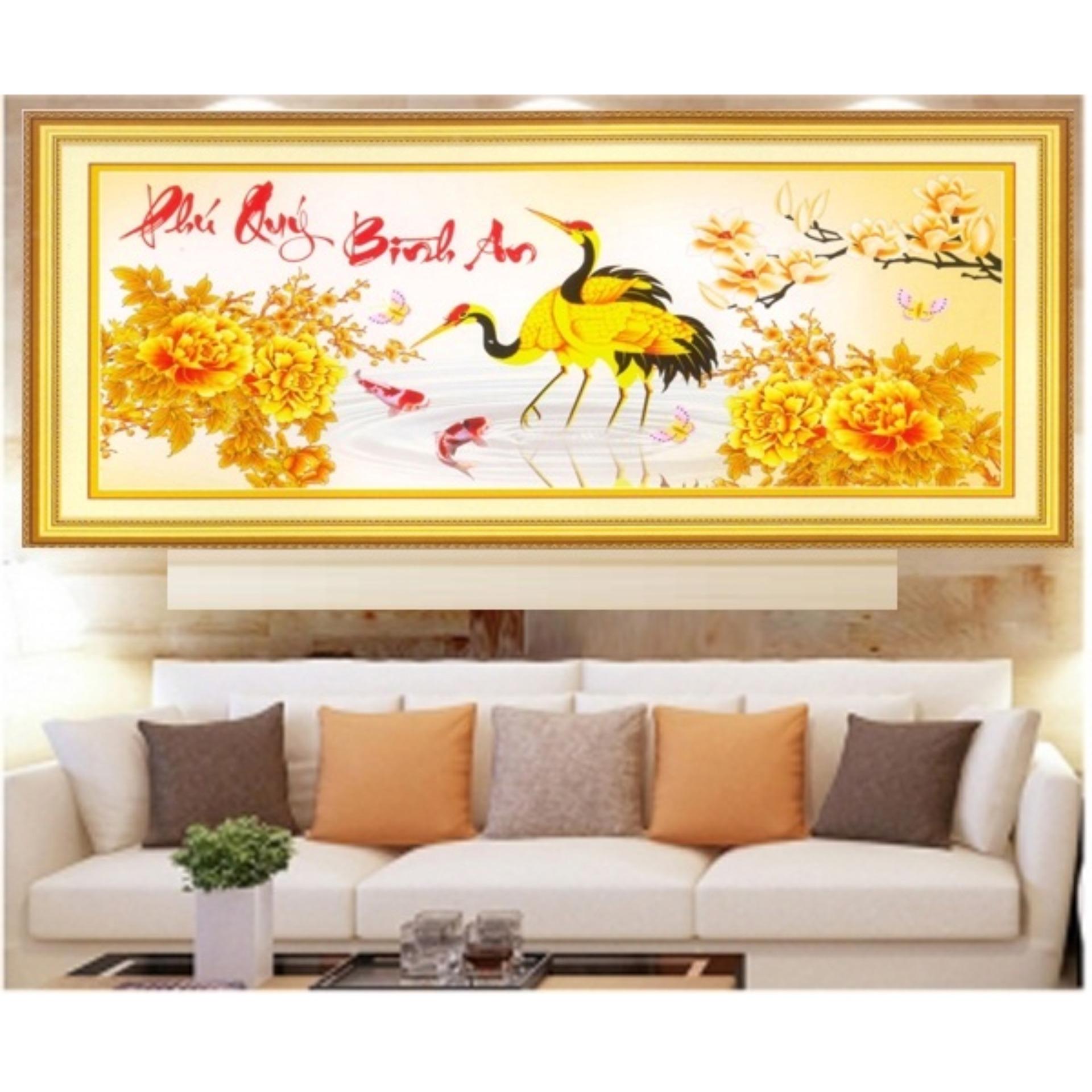 DLH-222948- Tranh thêu Phú quý bình an-78.39