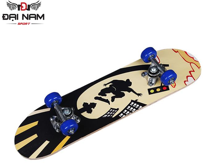 Ván trượt trẻ em Skateboard mặt nhám cỡ nhỏ-Tiêu chuẩn thi đấu