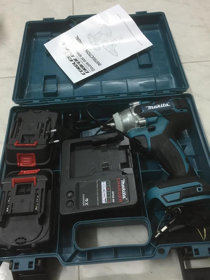 MÁY SIẾT BULONG MAKITA DÙNG PIN 68V (Hàng Mới Không Chổi Than)