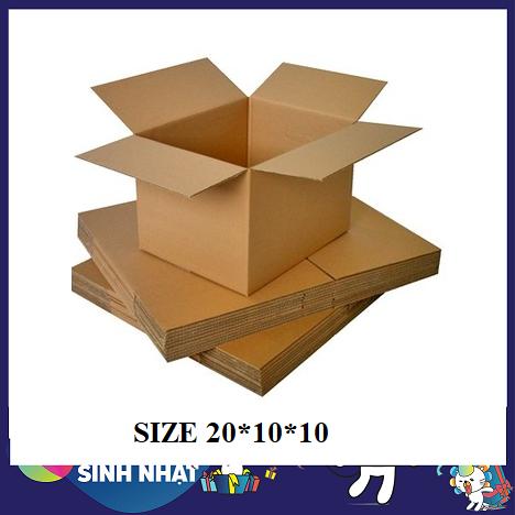 Bộ 10 Thùng Giấy Carton Size 20*10*10 (cm)