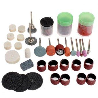 Bộ 105 món phụ kiện đồ nghề cắt, cưa, mài, chà, đánh bóng, điêu khắc cho khoan đa năng mini cầm tay (như Dremel, ACZ, ...)