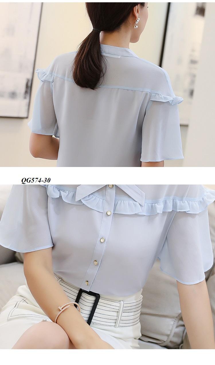 ÁO SƠ MI PHỐI BÈO NƠ - SIZE S-6XL
