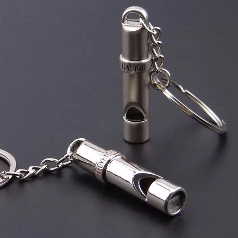 Móc Khóa Đôi Còi Thổi Kèn