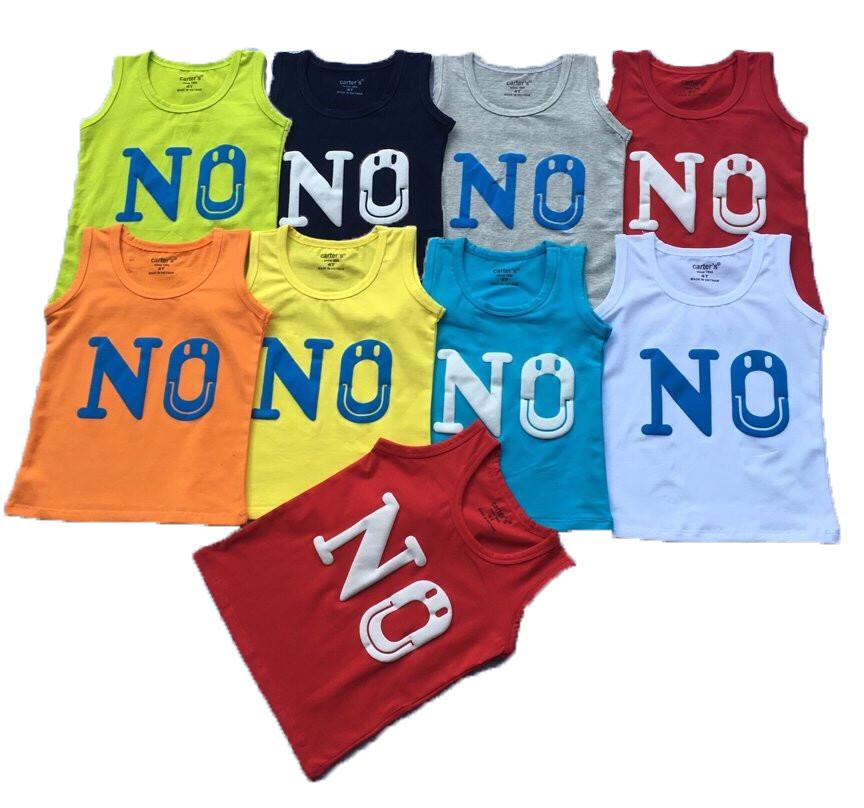 áo ba lỗ bé trai NO vnxk