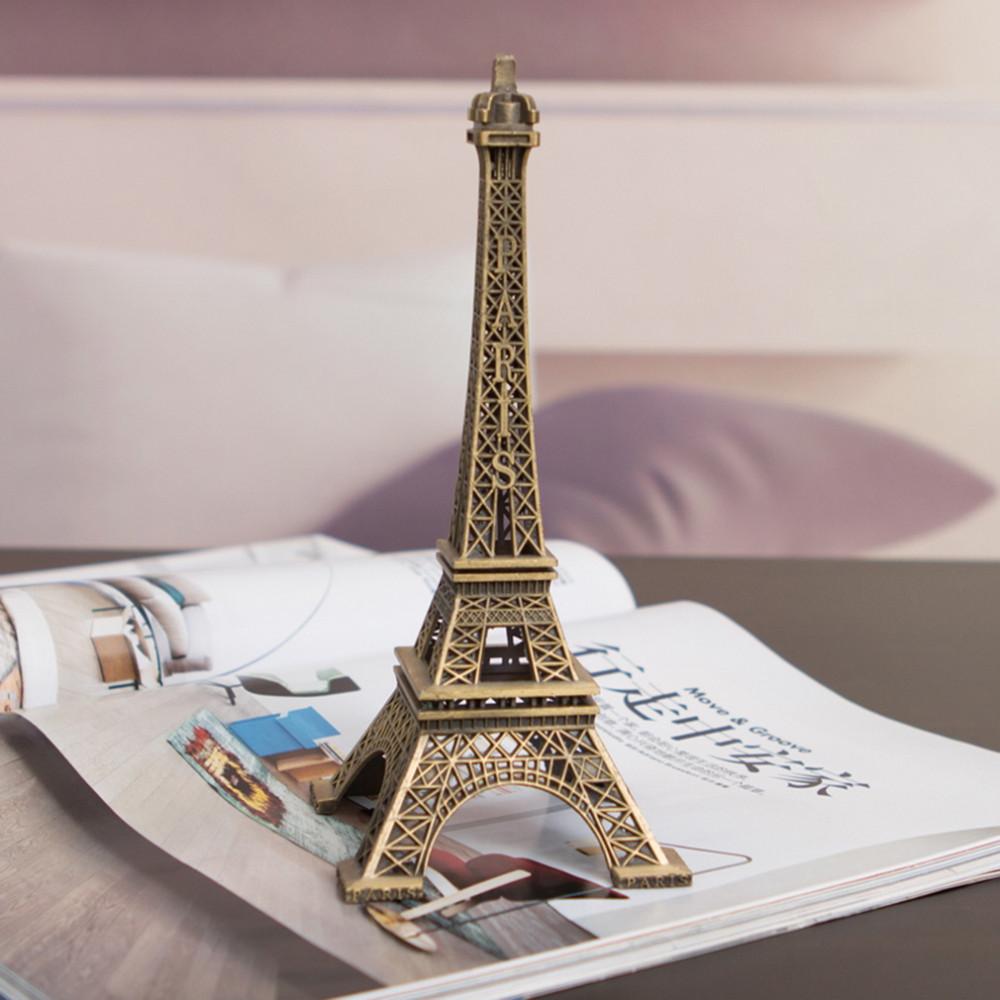 [HCM]Mô hình tháp Eiffel cao 18 cm (màu vàng rêu)