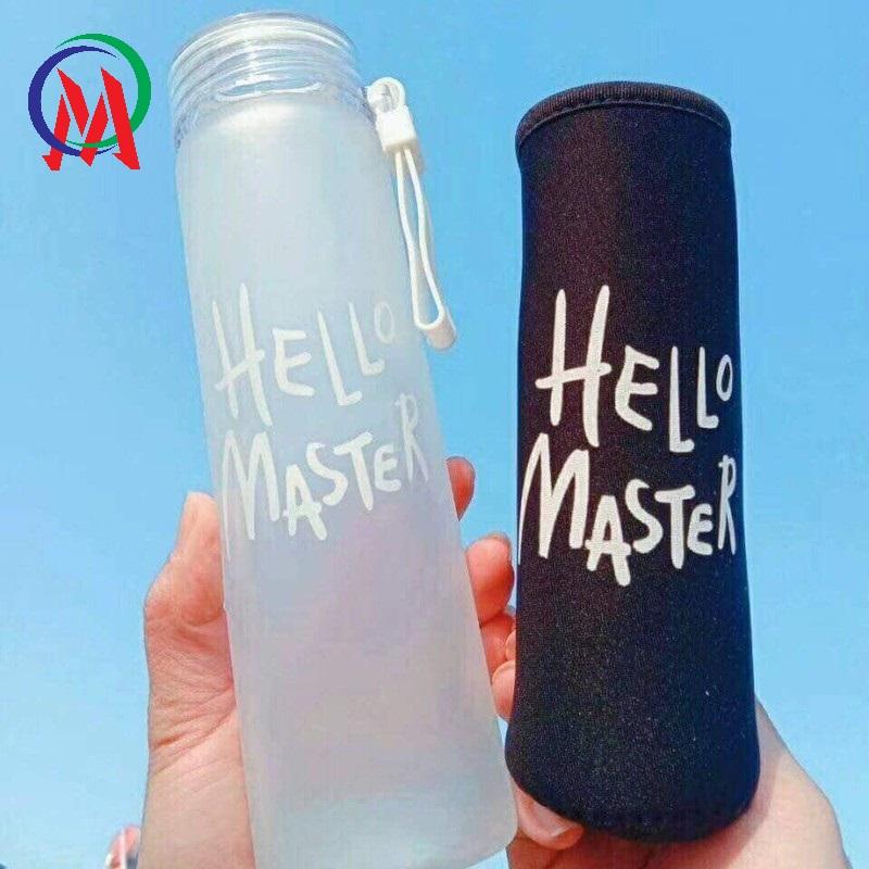 [HCM]BÌNH GIỮ NHIỆT THỦY TINH HELLO MASTER 480ML