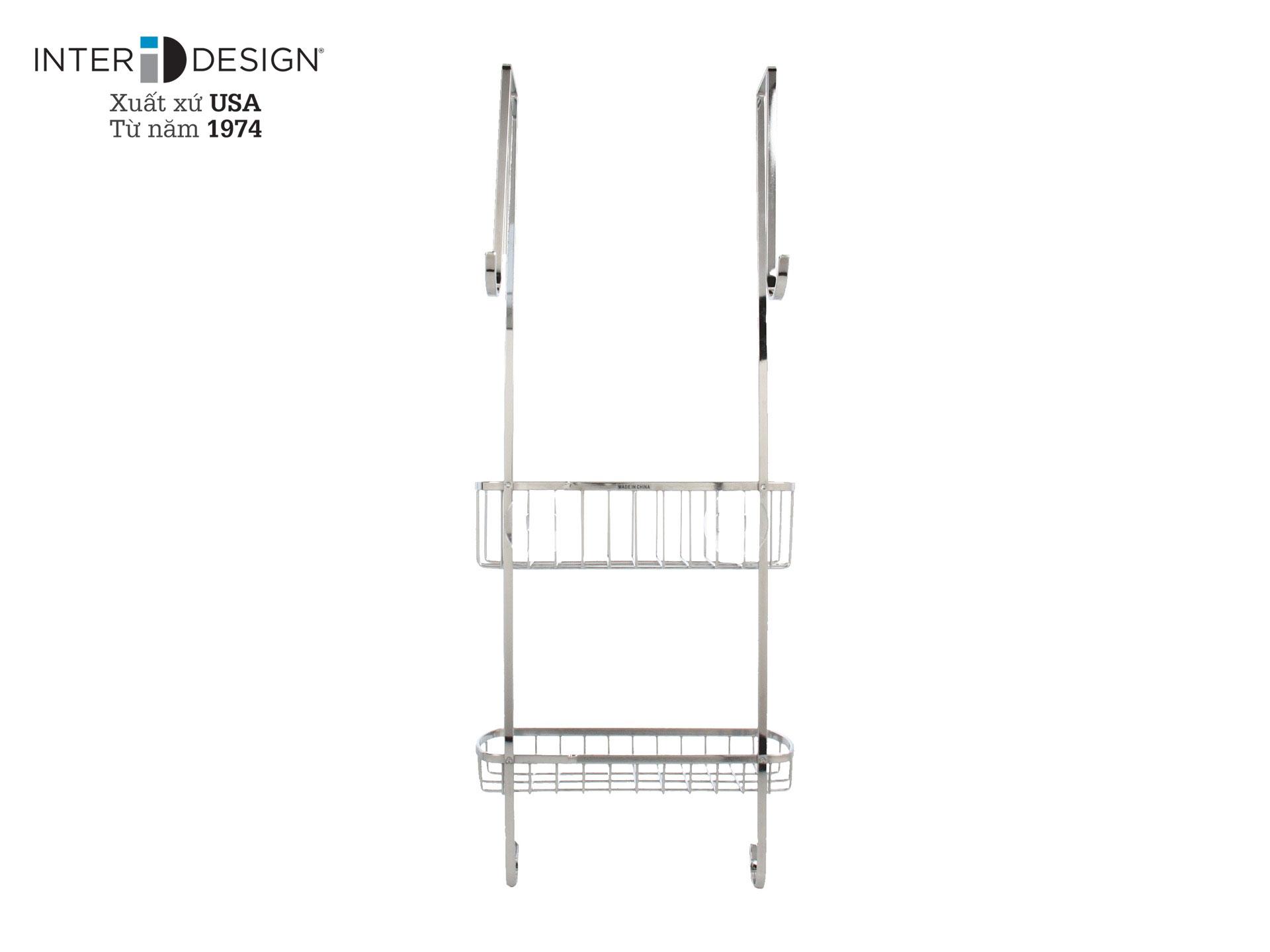 Giá để đồ nhà tắm inox Interdesign OTD (Inox)