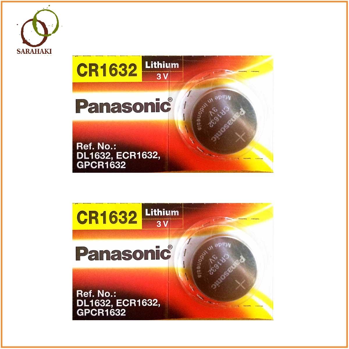 Combo 10 viên pin CR1632 Panasonic Lithium 3V