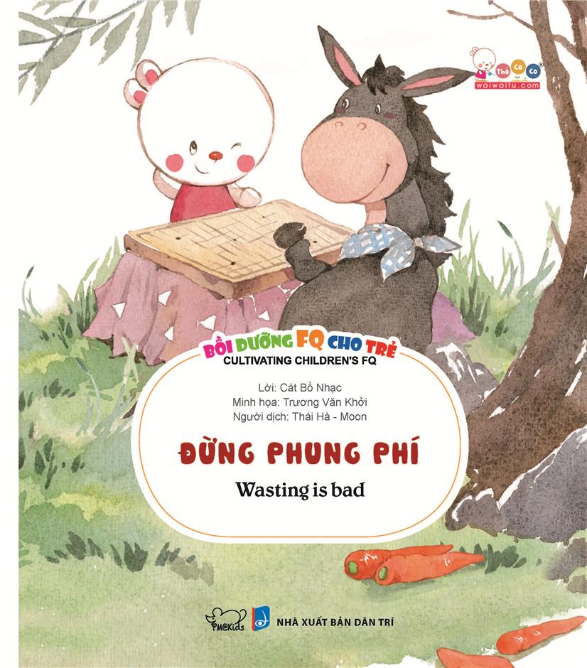 Sách tranh song ngữ bồi dưỡng chỉ số tài chính FQ Chủ đề \