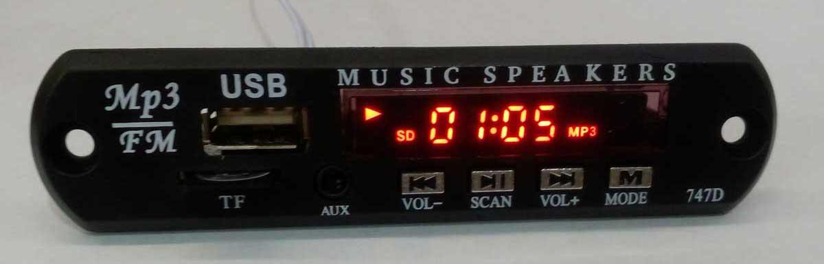 Mạch Giải Mã MP3 / USB / TF / AUX ( Không Có Bluetooth )